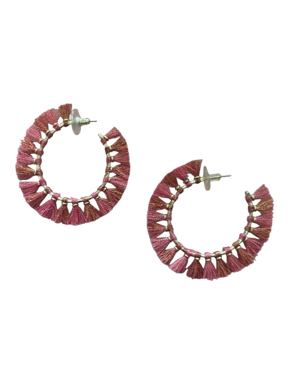 Kendra Scott Evie Pink Hoop Earrings